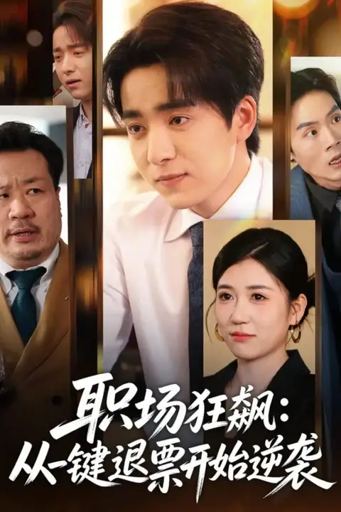《职场狂飙:从一键退票开始逆袭》封面