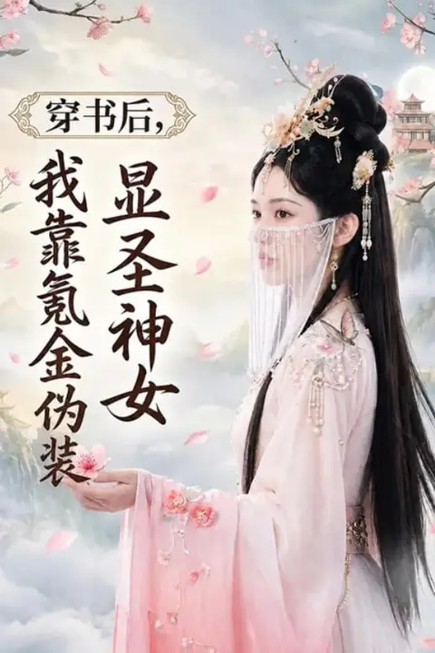 《穿书后，我靠氪金伪装显圣神女》封面