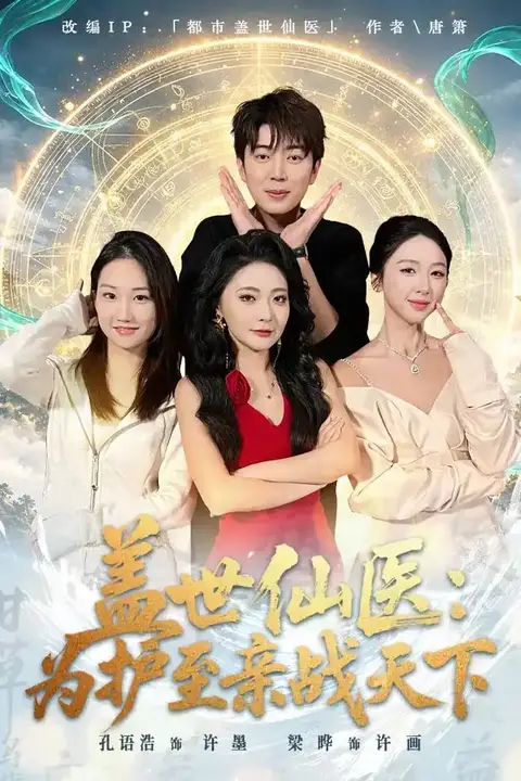 《盖世仙医：为护至亲战天下》封面