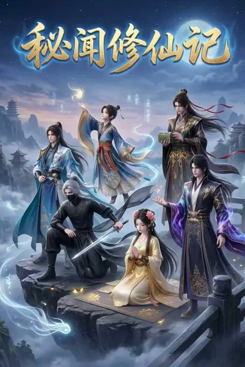 《秘闻修仙记》封面