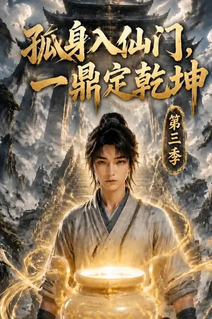 《孤身入仙门，一鼎定乾坤第三季》封面