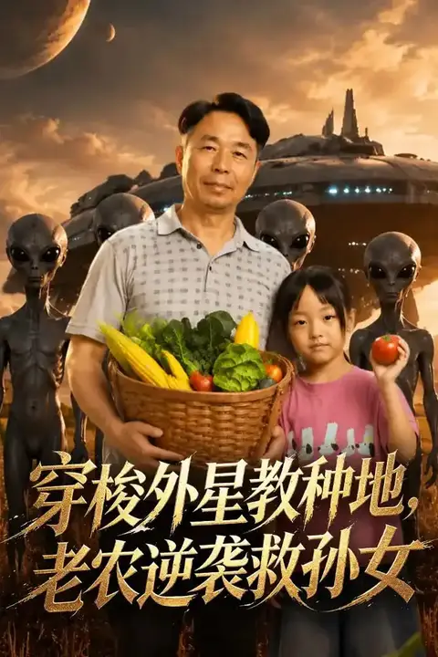 《穿梭外星教种地,老农逆袭救孙女》封面