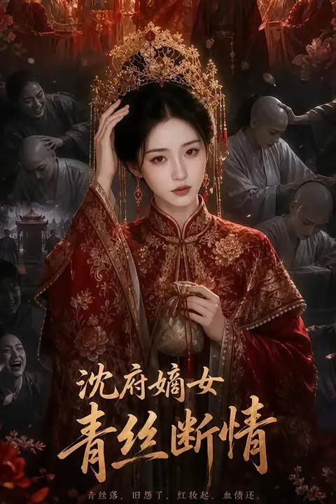 《沈府嫡女，青丝断情》封面
