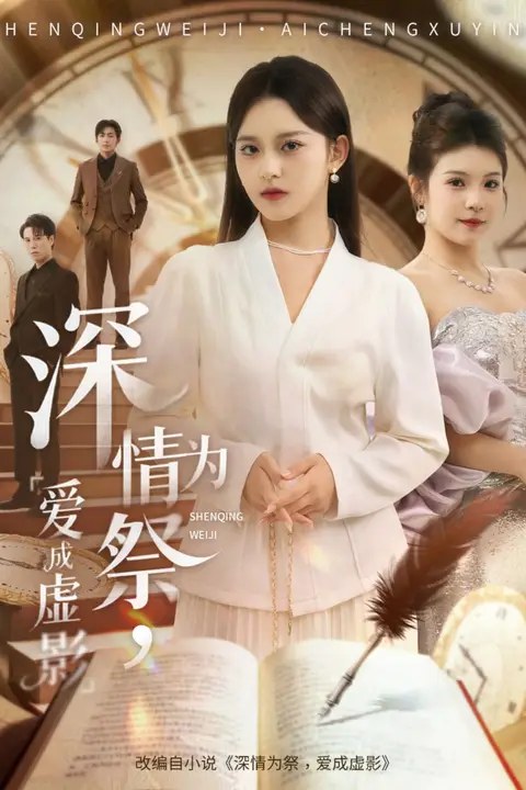 《深情为祭，爱成虚影》封面