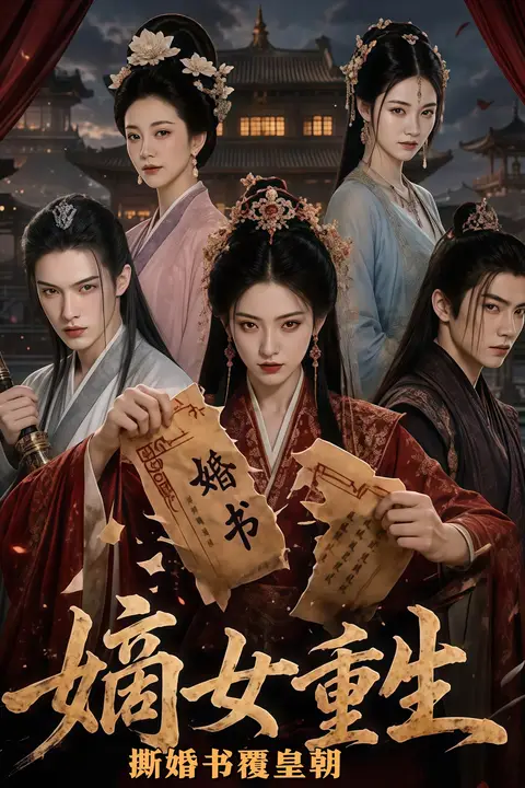 《嫡女重生撕婚书覆皇朝》封面