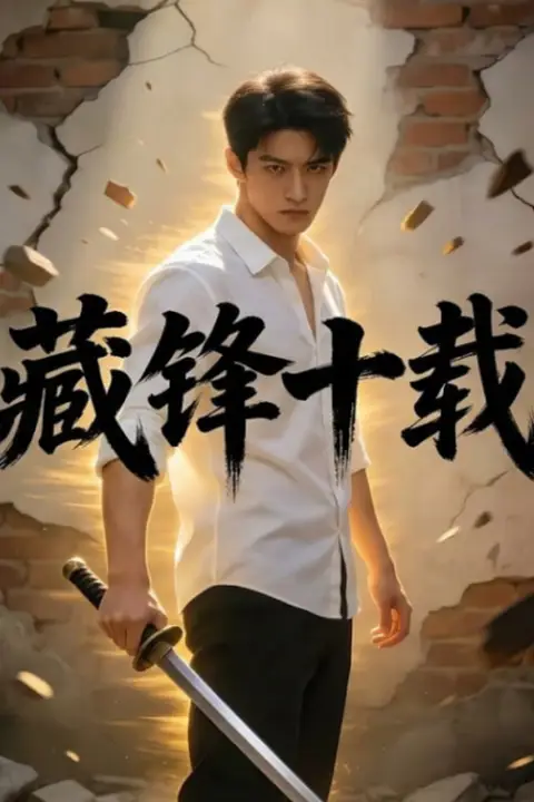 《藏锋十载》封面