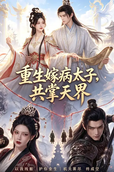 《重生嫁病太子,共掌天界》封面