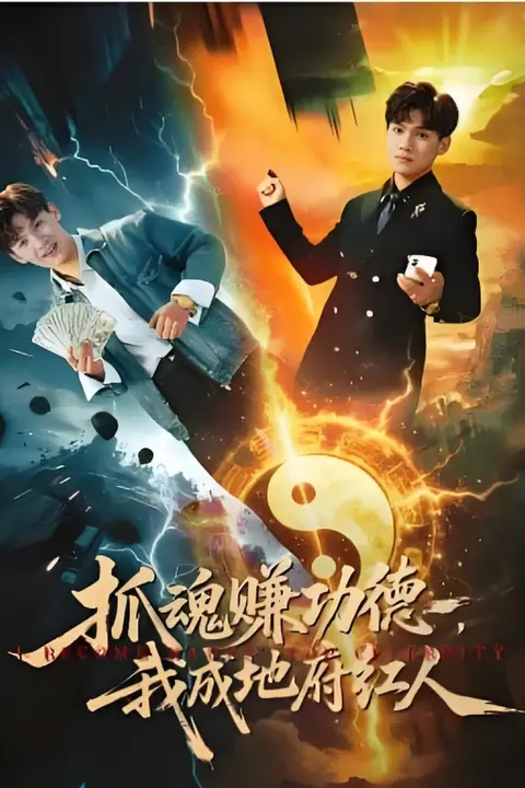 《抓魂赚功德，我成地府红人》封面