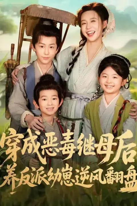 《穿成恶毒继母后，养反派幼崽逆风翻盘（带反派幼崽逆袭婆家后悔了）》封面