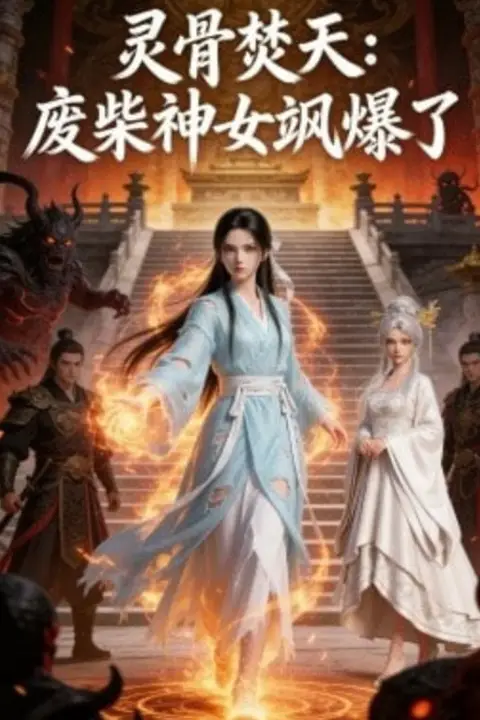 《灵骨焚天:废柴神女飒爆了》封面