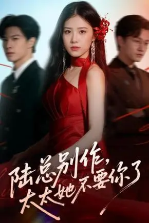 《陆总别作,太太她不要你了》封面
