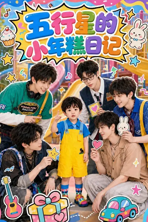 《五行星的小年糕日记》封面