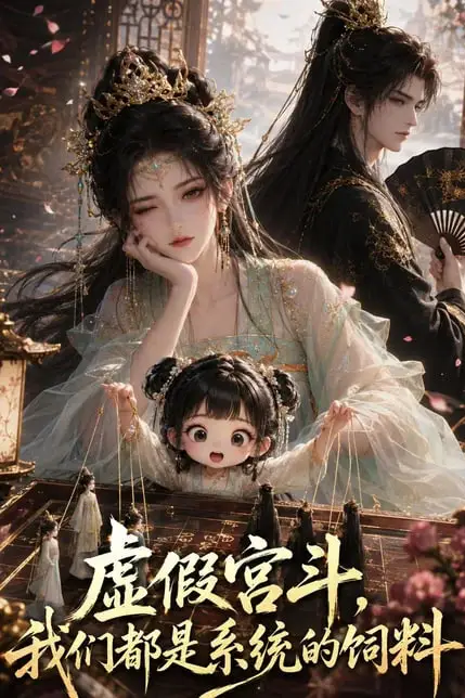 《虚假宫斗,我们都是系统的饲料》封面