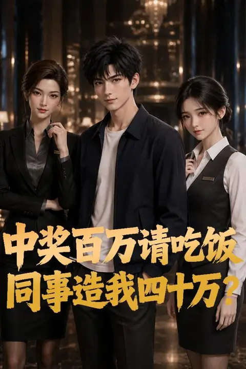 《中奖百万请吃饭，同事造我四十万？》封面