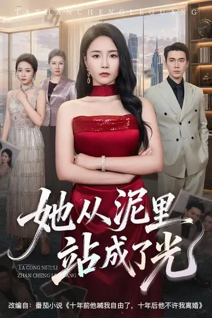 《她从泥里站成了光》封面