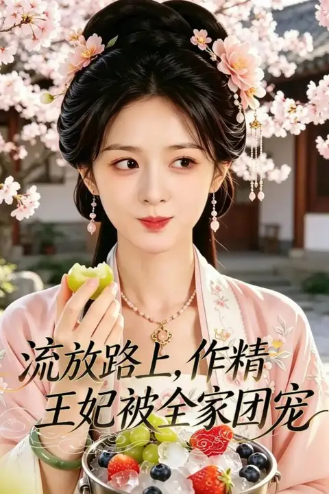 《流放路上,作精王妃被全家团宠》封面