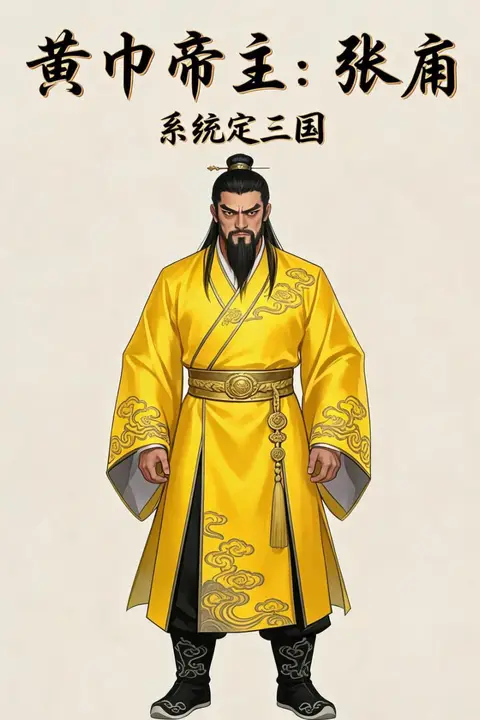 《黄巾帝主:张角系统定三国》封面