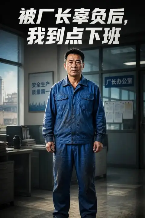 《被厂长辜负后,我到点下班》封面