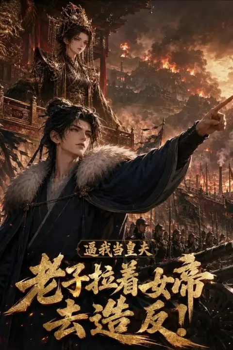 《逼我当皇夫老子拉着女帝去造反！》封面