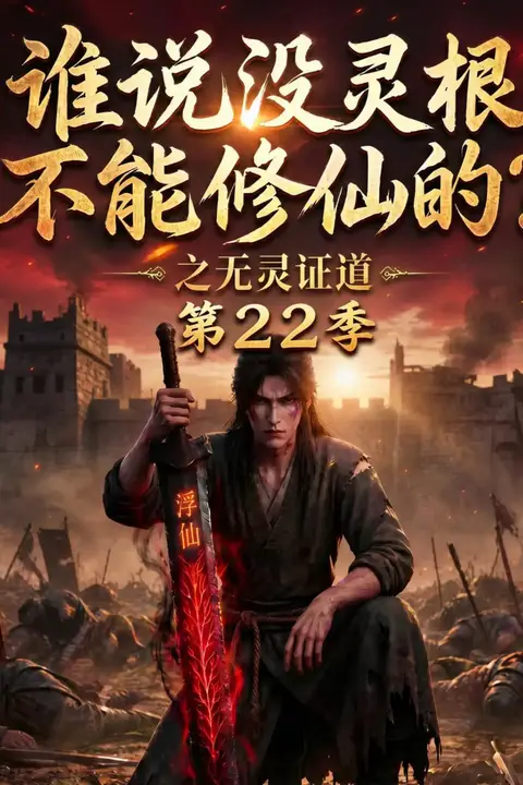《谁说没灵根不能修仙的?之无灵证道第22季》封面