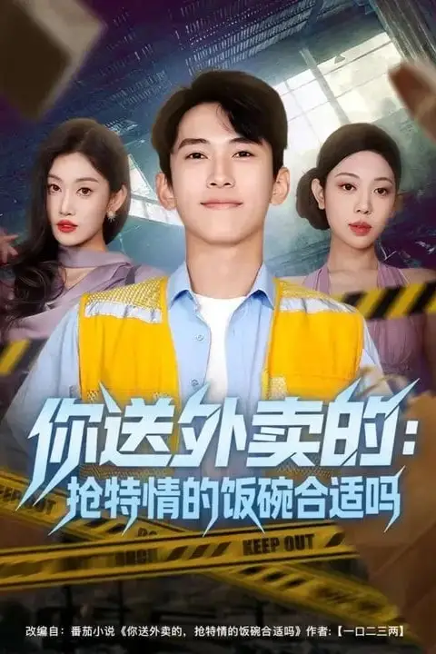 《你送外卖的:抢特情的饭碗合适吗》封面