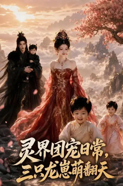《灵界团宠日常，三只龙崽萌翻天》封面