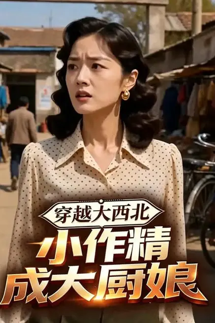《穿越大西北，小作精成大厨娘》封面