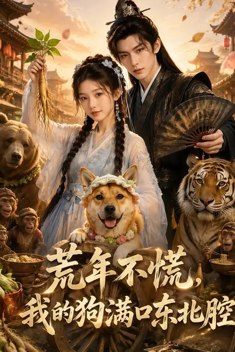 《荒年不慌,我的狗满口东北腔》封面