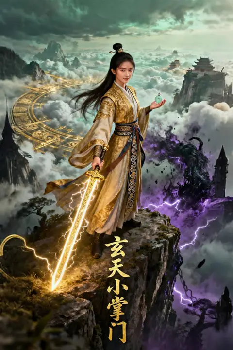 《玄天小掌门》封面