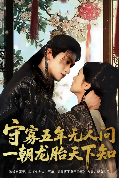 《守寡五年无人问一朝龙胎天下知》封面