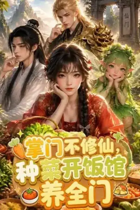 《掌门不修仙!种菜开饭馆养全门》封面