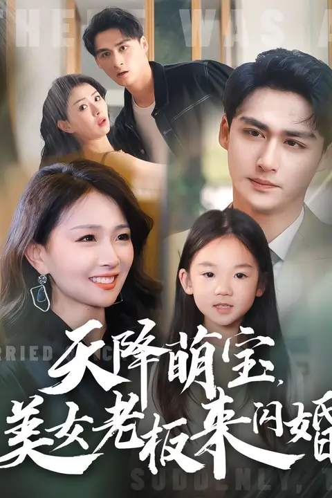 《天降萌宝美女老板来闪婚》封面
