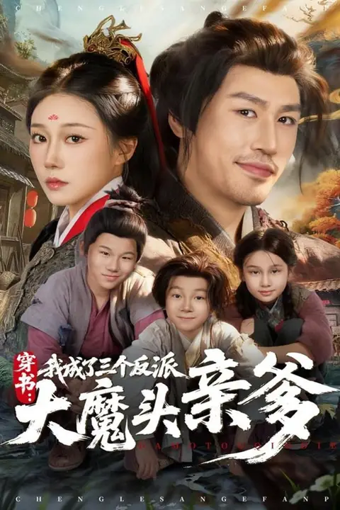 《穿书，我成了三个反派大魔头亲爹》封面