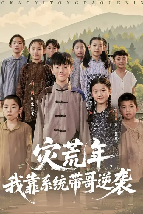 《灾荒年我靠系统带哥逆袭》封面