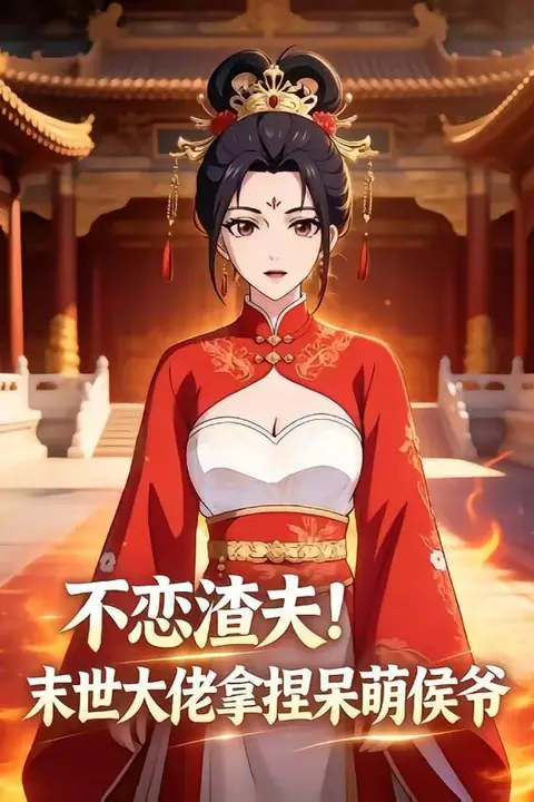 《不恋渣夫！末世大佬拿捏呆萌侯爷》封面