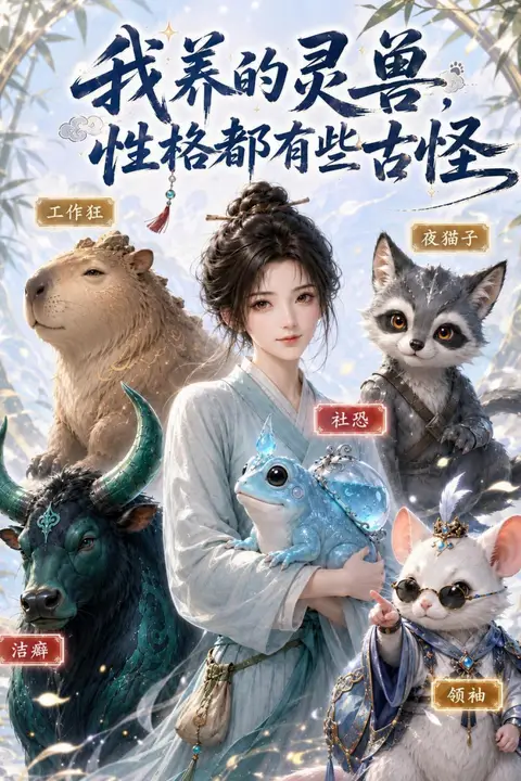 《我养的灵兽,性格都有些古怪第二季》封面
