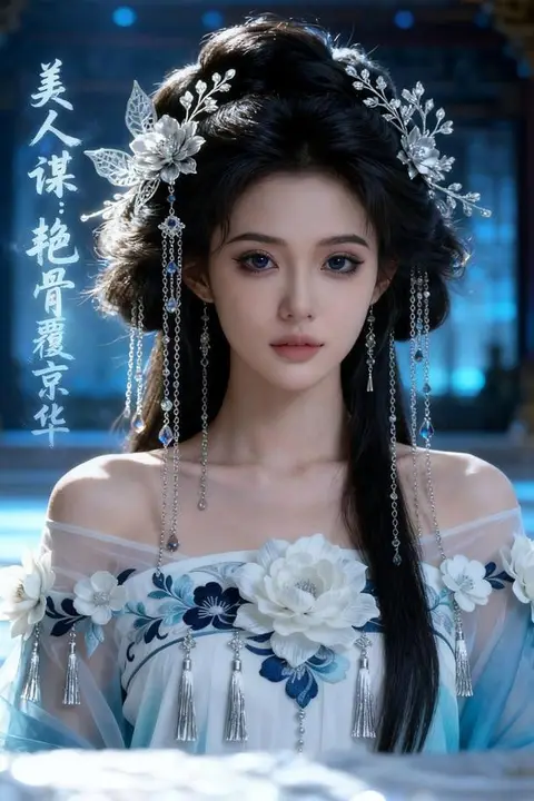 《美人谋:艳骨覆京华》封面