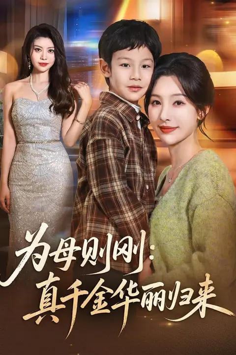 《为母则刚:真千金华丽归来》封面