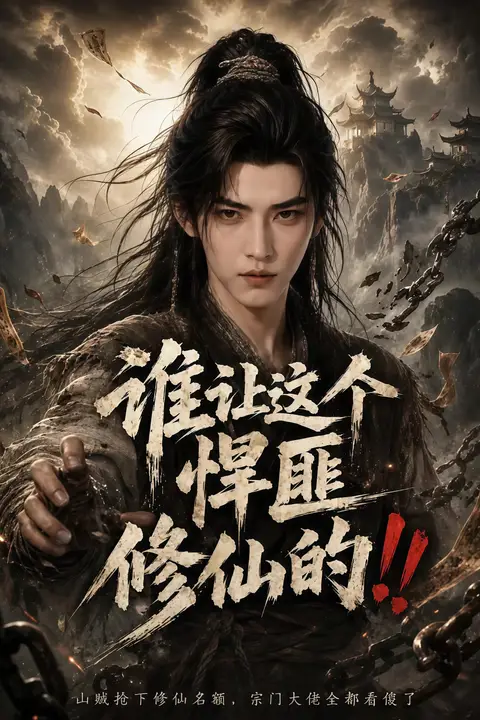 《谁让这个悍匪修仙的！！》封面