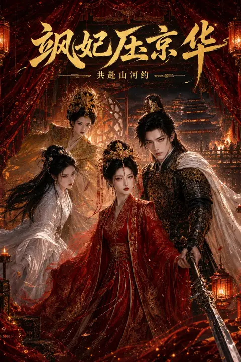 《飒妃压京华：共赴山河约》封面