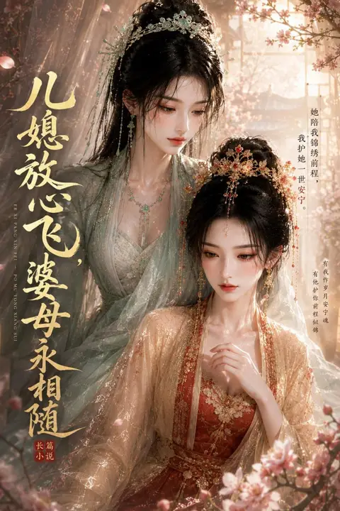 《儿媳放心飞，婆母永相随》封面