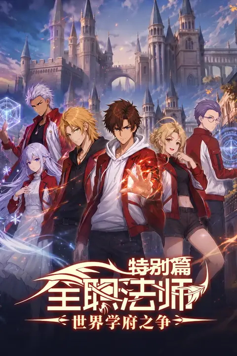 《全职法师 特别篇：世界学府之争》封面