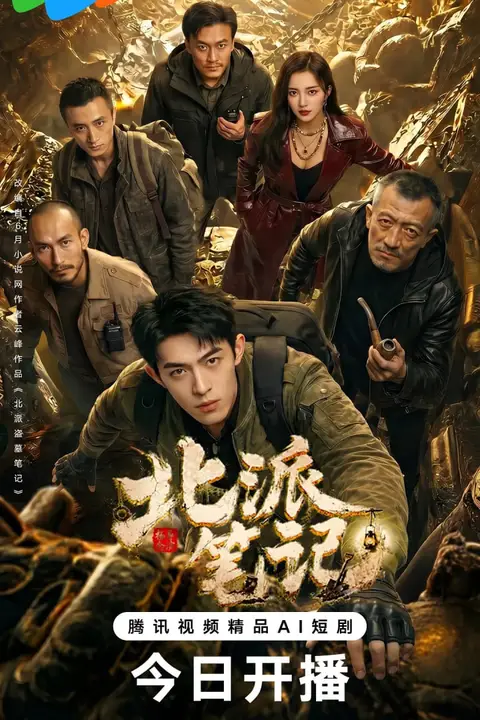《北派笔记》封面
