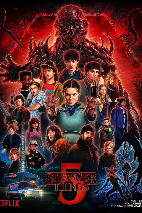 《怪奇物语 第五季》封面