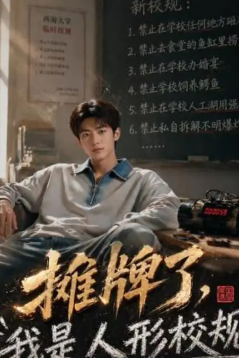 《摊牌了,我是人形校规》封面
