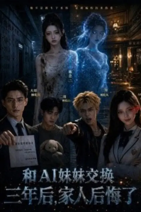 《和AI妹妹交换三年后,家人后悔了》封面