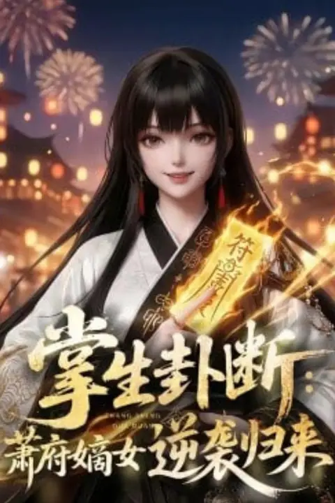 《掌生卦断：萧府嫡女逆袭归来》封面