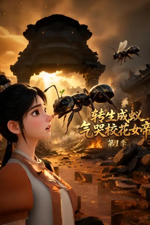 《转生成蚁,气哭校花女帝 第1季》封面