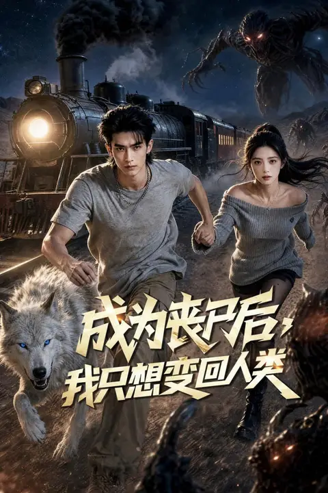 《成为丧尸后,我只想变回人类》封面