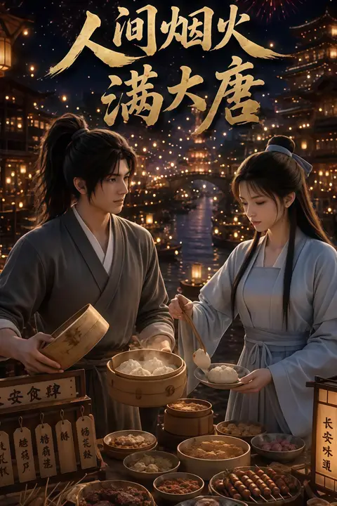 《人间烟火满大唐》封面